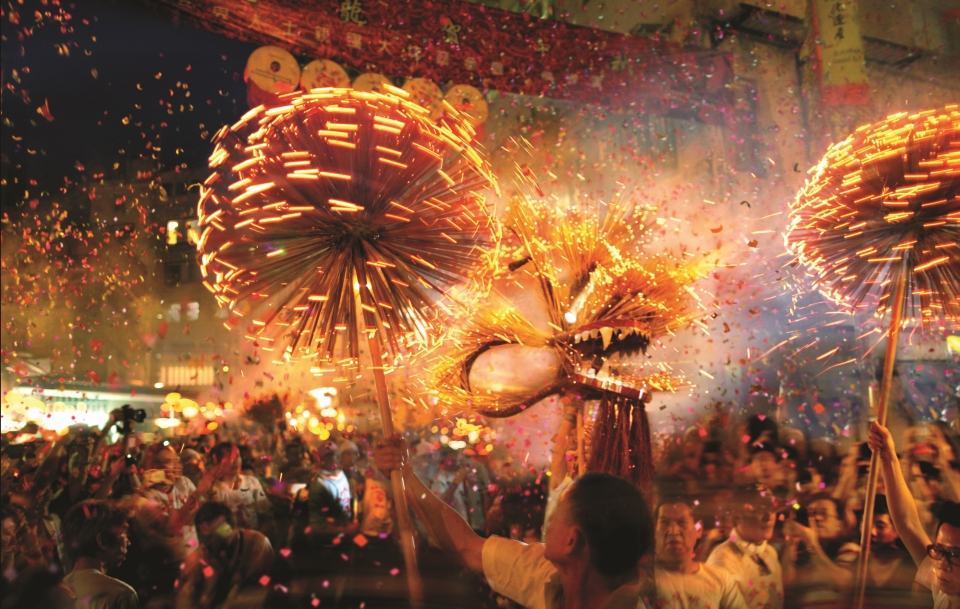 홍콩 타이항 파이어드래곤 댄스 축제가 23일부터 25일까지 열린다. 홍콩관광진흥청 제공.